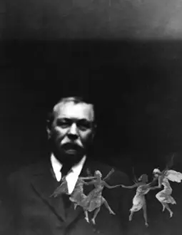 Sham Prints: Arthur Conan Doyle with fairies