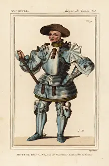 Bretagne Prints: Arthur III Duke of Brittany, Earl of Richmond, 1393-1458