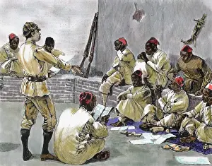 Jeremy Prints: Arthur J. M. Jepshon reading the letter of the Khedive to off