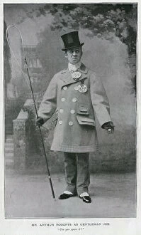 Whip Collection: Arthur Roberts, actor, in the title role, as Gentleman Joe
