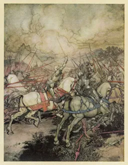 Excalibur Gallery: Arthur Uses Excalibur