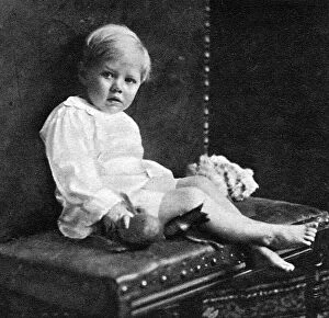 Aristocrat Collection: Arthur Valerian Wellesley, 8th Duke of Wellington as a child