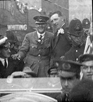 Alcock Gallery: Arthur Whitten Brown (left) and John Alcock