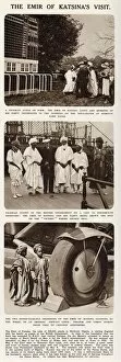 Nigerian Gallery: Article in The Illustrated London News reporting on the 1933 visit of the Emir of Katsina