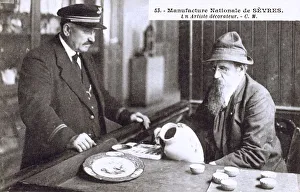 Decorator Gallery: Artisan painter of Sevres Porcelain, France