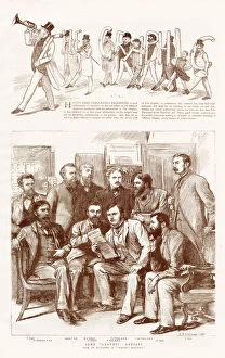 Engravings Gallery: Some of the artist in the early Graphic newspaper that produce the thousands of sketches
