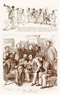 Durand Prints: Some of the artist in the early Graphic newspaper that produce the thousands of sketches
