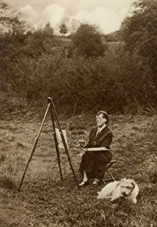 Accompanied Prints: An artist at home