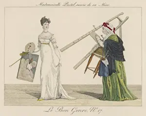 Artist and her Mother