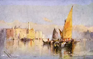 Canals Prints: An artistic, misty and watery view of Venice, Italy