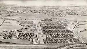 Artists impression of the Bristol Aero Engine Department