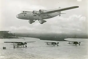 Artist?s impression of a Fokker FXXII of KLM