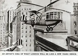 An Artists-Impression of What London Will Be Like in a F?