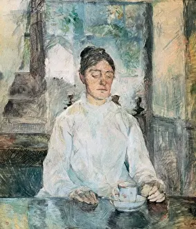 Lautrec Prints: The artists mother, Countess Adele of Tolouse Lautrec