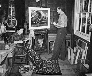 Artists Village Show at Great Bardfield, Essex