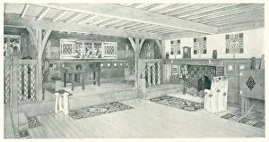 Panelled Prints: Arts & Crafts Music Room