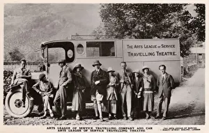 Wandering Prints: The Arts League of Service - Travelling Theatre