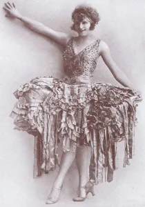 Moulin Prints: Artys, one of the dancers at the Moulin Rouge