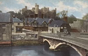 Images Dated 3rd June 2011: Arundel - Castle and Bridge