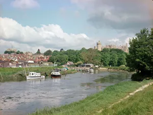 Arundel Prints: Arundel Castle from the River Arun, Arundel