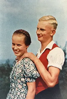 Nobility Prints: Aryan Types / Couple
