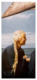 Nobility Prints: Aryan Types / Girl / Profile