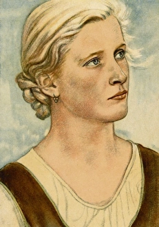Aryan Types/Woman/Postcd Aryan Types/Woman/Postcd