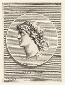 17th Century Prints: Asander, Roman client king of the Bosporan Kingdom, 110-17 BC