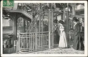 Galeries Prints: Ascenseur, Paris Store
