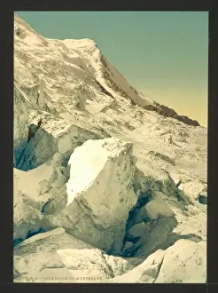 Chamonix Prints: Ascension du Mont Blanc, Chamonix Valley, France