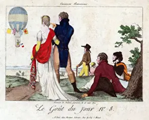 28th Prints: Ascension de Madame Garnerin