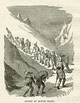 Mountaineering Gallery: Ascent of Mont Blanc
