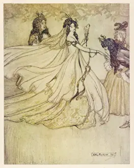 Rackham Prints: Aschenputtel (Rackham)