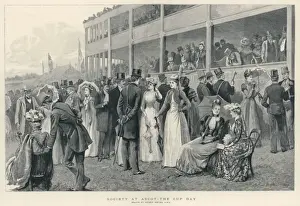 Racegoers Prints: ASCOT 1890