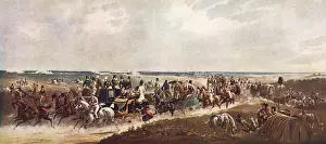 Camped Prints: Ascot Meeting in early Victorian age