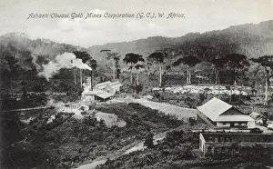 Ashanti Obuasi Gold Mines, Ghana, Gold Coast, West Africa