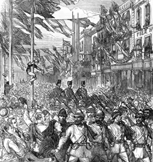 Secure Prints: The Ashanti War (1873-74) - British forces arrive home