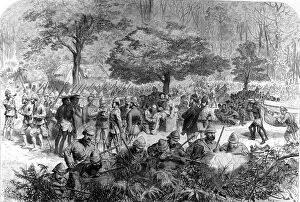The Ashanti War (1873-74) - British headquarters at Amoaful