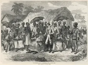 The Ashanti War (1873-74) - Conference with native king
