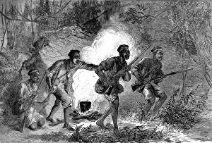 Acing Gallery: The Ashanti War (1873-74) - Native soldiers surprised