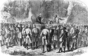 Fought Prints: The Ashanti War (1873-74) - Sir Wolseley receives news from