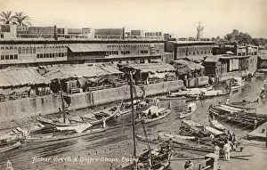 Cables Prints: Ashar Creek and Coffee Shops - Basra, Iraq