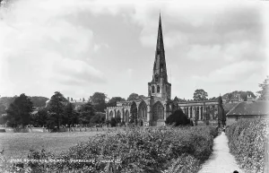 Greenery Prints: Ashbourne Church