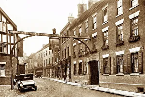 Ashbourne Green Man Hotel possibly 1920s