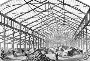 Cremorne Prints: The Ashburnham Pavilion, Cremorne Gardens, London, 1858