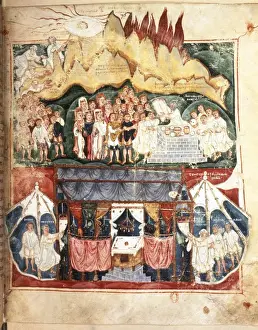 Tabernacle Prints: The Ashburnham Pentateuch. 6th-7th century Latin Illuminate