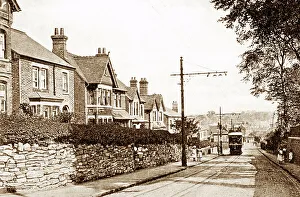 Ashby-de-la-Zouch Burton Road early 1900s