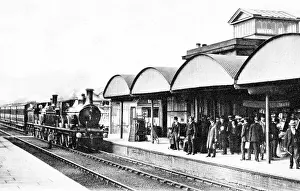 Ashby de la Zouch Midland Railway Station early 1900's