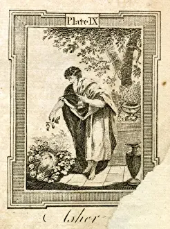 Bankes Prints: Asher, Old Testament patriarch