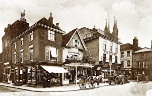 Ashford Prints: Ashford Middle Row early 1900s